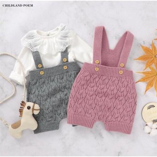 Knitted Baby Romper Newborn Baby Jumpsuit Girl Romper Autumn Baby Girl Boy Clothes Infant Toddler Baby Overalls Boy Romper