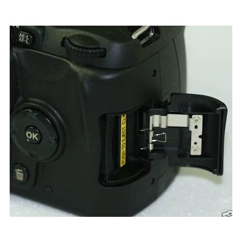 1PCS NEW SD Memory Card Cover For Nikon D90 Digital Camera Repair Part With METAL & Spring