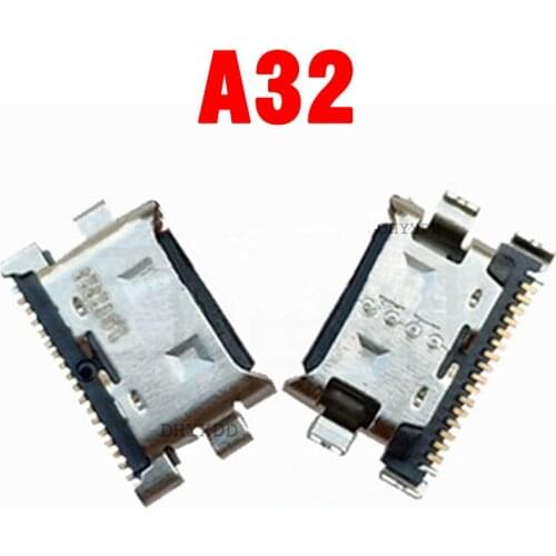 10pcs Original USB Charging Port Plug Dock Connector Socket For Samsung A30 A32 A50 A60 A70 A20 A40 A51 A21S A50S A40S A30S A70S