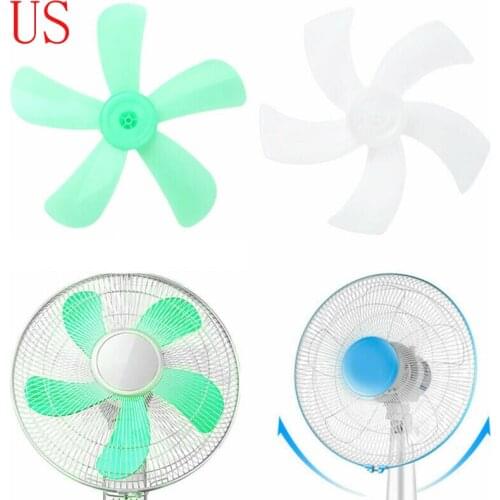 16/18innch Big Wind Plastic Fan Blade 5 Leaves Stand/Table Fanner Accessories
