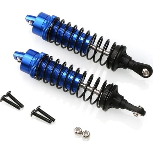 2/4pcs Aluminum oil filled Front&Rear Shock Absorber For 1/14 WLtoy RC Car Crawler Short Course Truck Upgrad Part