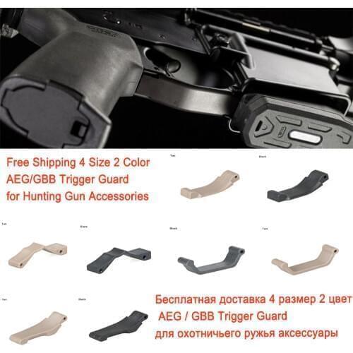 Free shipping Airsoft Trigger Guard GBB AEG Type for Hunting Accessories airgun for AR15 M16 M4 Hunting Paintball Accessory CB6