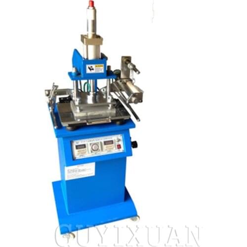 GUYX plane pneumatic hot stamping machine Leather / wood / PVC card / LOGO hot pressing embossing machine Professional hot stamp
