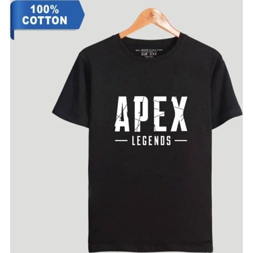2021 Apex Legend T Shirt Men Women 100% Cotton Harajuku Kpops Apex Legend T Shirt Men Streetwear Clothes Short Sleeve T-Shirt