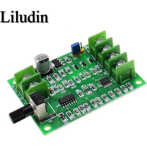 5V 12V Brushless DC Motor Driver Controller Board with Reverse Voltage Over Current Protection for Hard Drive Motor 3/4 Wire