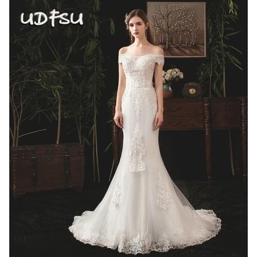 Свадебные платья силуэта русалка UDFSU China At AliExpress