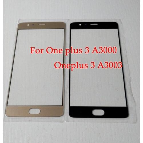 For Oneplus 3 Front Outer Glass Lens Screen Replacement for One plus 3 3T Screen Glass Panel Oneplus 3T A3003 With tools