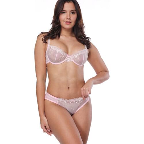 New bra panty Sales Separated Sexy transparent Bras For Women lace Bralette 70 75 80 85 90 95 100 A B C D E F S M L XL XXL XXXL