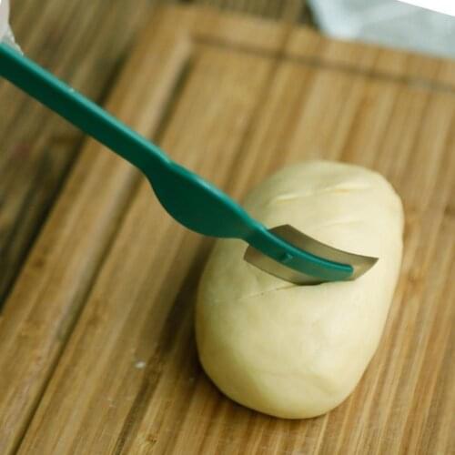 1Pcs European Bread Stick Baguette Bakery Kitchen Cut Knife Baking Arc Cutting Tool Kitchen Gadget Accessories