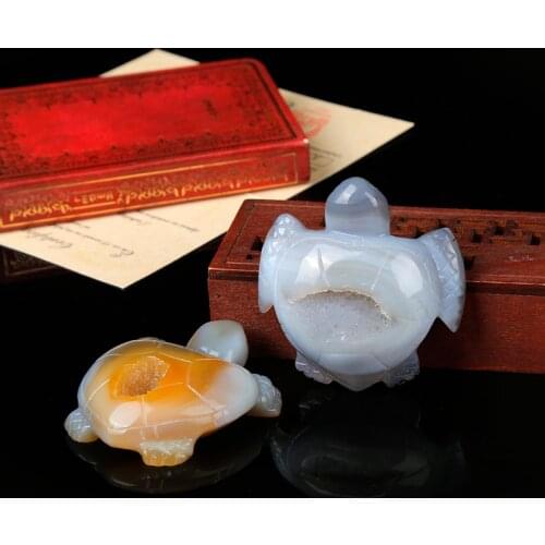 1PC Natural agate the tortoise sea turtles statue high quality home mineral nordic shelf crystal home decoracion moderno gift