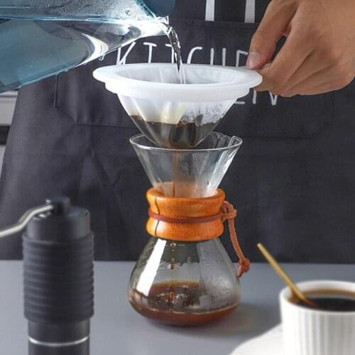 100/200/400 Mesh Kitchen Ultra-fine Mesh Strainer Kitchen Nylon Mesh Filter Spoon for Soy Milk Coffee Milk Yogurt Filter Spoon