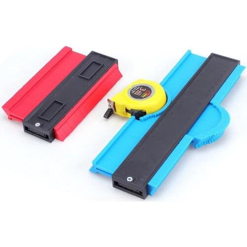 12/14/25cm Irregular Contour Gauge, Arc Ruler, Plastic Gauge, Contour Profile, Curvature Scale Template, Tile Laminate tools