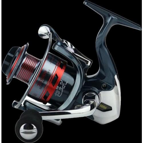13+1BB Spinning Fishing Reel Metal XS1000-7000 Series Spinning Reel Wheel Fishing Tackle Outdoor Fishing Accessory