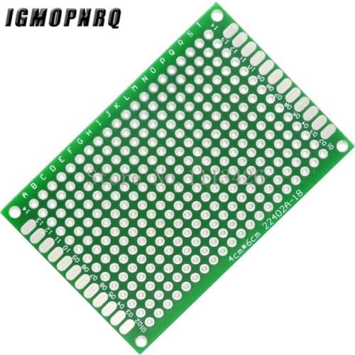 5pcs 4x6cm 4*6cm Double Side Prototype PCB Universal Printed Circuit Board