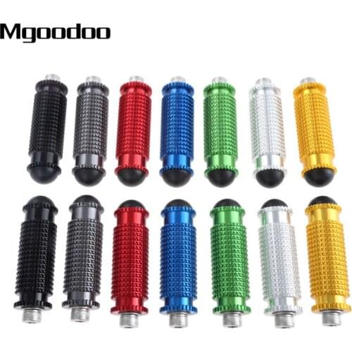 8mm CNC Footpegs Foot Pegs Footpeg Motorcycle Foot Footrest Foot Pegs Pedal For Suzuki GSXR 1000 GSXR 600 GSXR 750 K9 K6