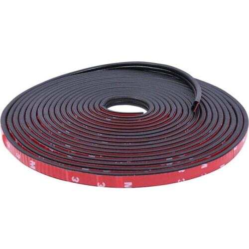 5m Car Accessories B Type Car Rubber Seals Dustproof Sealing Strips for mazda 3 2 5 6 cx-5 cx5 cx3 cx 5 cx7 cx-3 knob Styling