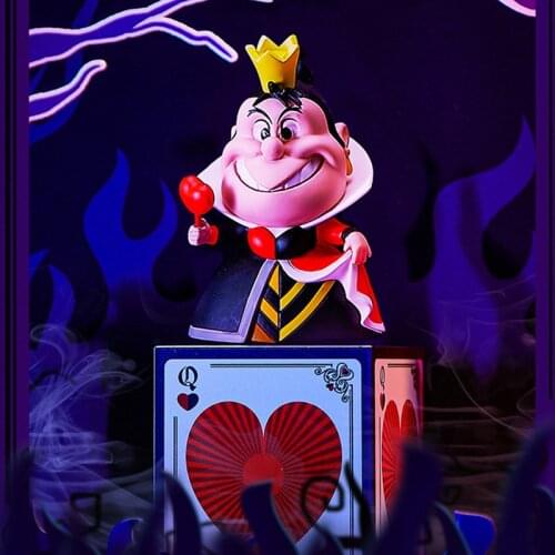 Disney Villains Queen of Hearts Action Figure Model Toys Car Decoration Disney Action Toys Figuras Birthday Gifts