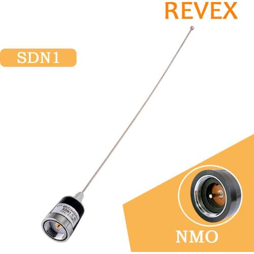 REVEX SDN1 NMO Dual Band VHF/UHF 136-174MHz/420~480MHz 100W High Gain Car Mobile Ham Car Radio Walkie Talkie Antenna