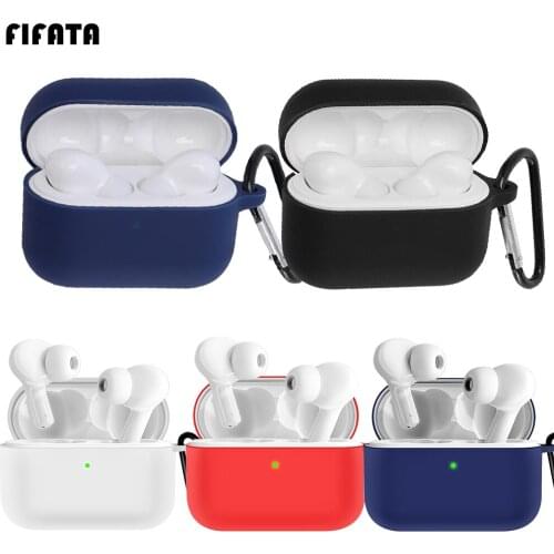 FIFATA Colorful Soft Silicone Earphone Protective Shell For Huawei Honor Earbuds X1 Bluetooth Earphone Case For Earbuds X1 Case