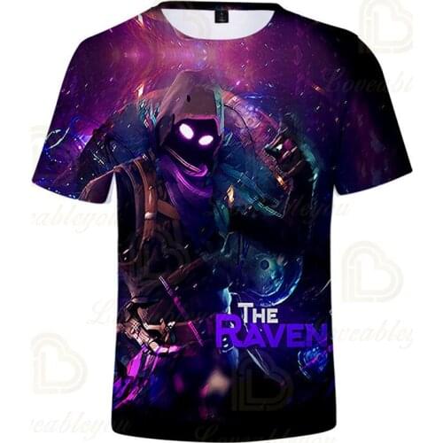 Hot Game 3D Printed T Shirt Summer Men Women Harajuku T-Shirt Oversized Tshirt Boys Teenager Tee Short Sleeve