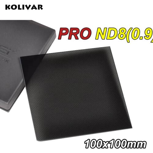 Zomei 100mm Square Filter ND8 Pro Optical Glass 100x100mm 3-stop ND0.9 ND Filter for Cokin Z-PRO Series Lee Hitech Singh-Ray
