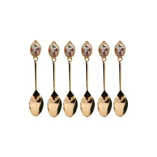 LUCKYART- LYHD SERIESBABILIN Gardens Set of 6 Tea Trolley