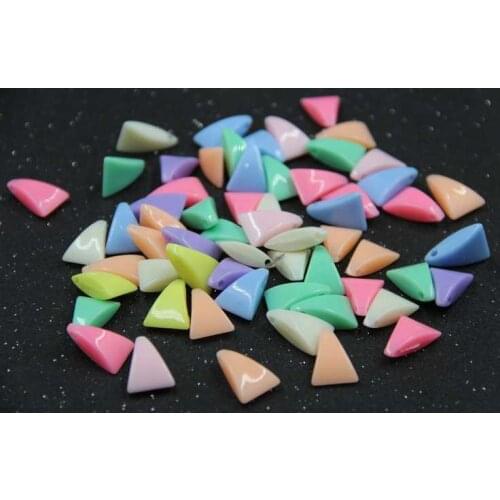 Fancy Scandal Acrylic Charm Beads Mixed colors 20MM*14MM Diy handmade jewelry accessories 100PCs