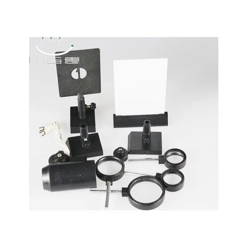 Physics experiment equipment convex lens concave lens imaging Optical experiment Small candlestick optical system