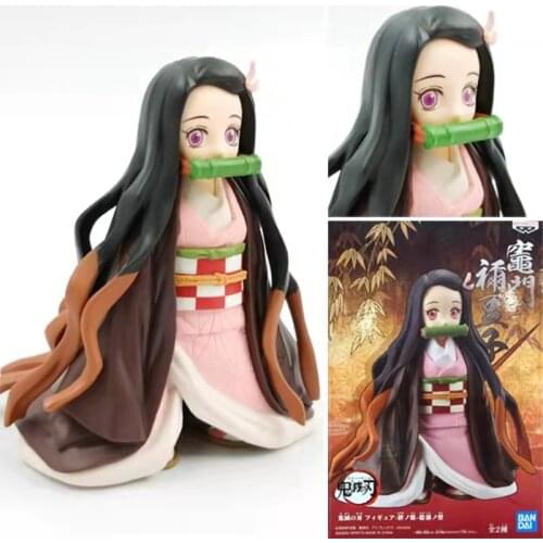 Presale Original Banpresto Demon Slayer Kimetsu No Yaiba Kid Kamado Nezuko Action Figure Model Toys Anime Figurals Brinquedos