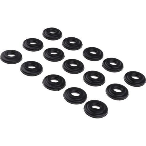 15 Pieces Engine Valve Cover Gaskets 11121437395 for BMW E39 E46 E53 E60