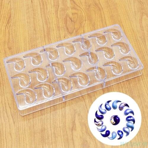 Transparent Plastic Acrylic Mold Chocolate Maker PolycarbonateGossip form Mould