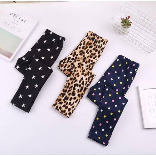 Girls' Pants Childrens Plush Thick Autumn Winter Warmth Leggings Childrens Pants