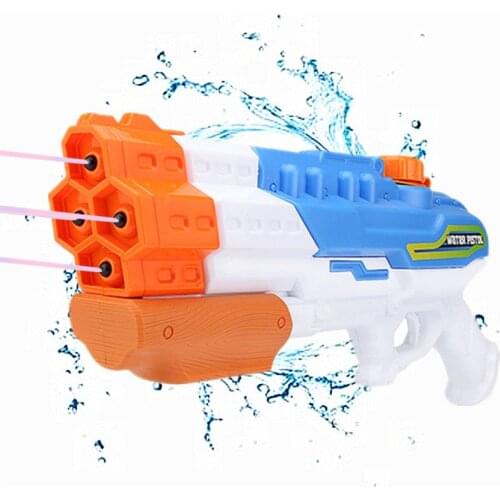 Water Soaker 4 Nozzles Water Blaster 1200CC Squirt 30ft Water Water Fight Summer Toys Outdoor Swimming Pool