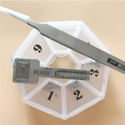 High Quality Honest Car key Moulds HU66 For Volkswagen/Audi/SKODA Car Auto Key Profile Modeling