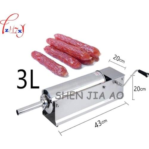 Household 3L hand horizontal enema machine thickening 304 stainless steel enema machine manual enema machine 1pc