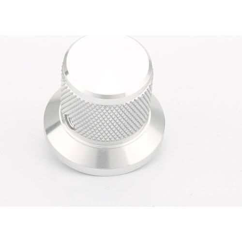 4xAudiocrast KB004 Guitar Bass Knob Durable Dome Knob Volume Tone Control Replacement Parts Electric Guitar Bass Screw Type