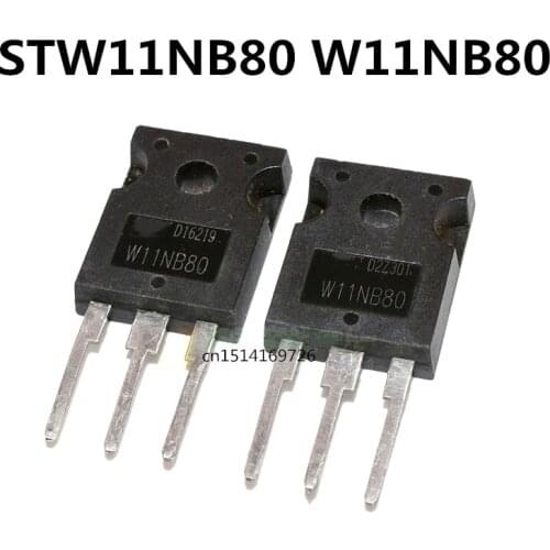 Original New 5PCS / STW11NB80 W11NB80 TO247