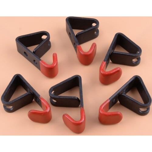 6pcs 13-22'' Tire Wheel Rim Hub Hanging Hook Holder Shop Display Stand Rack