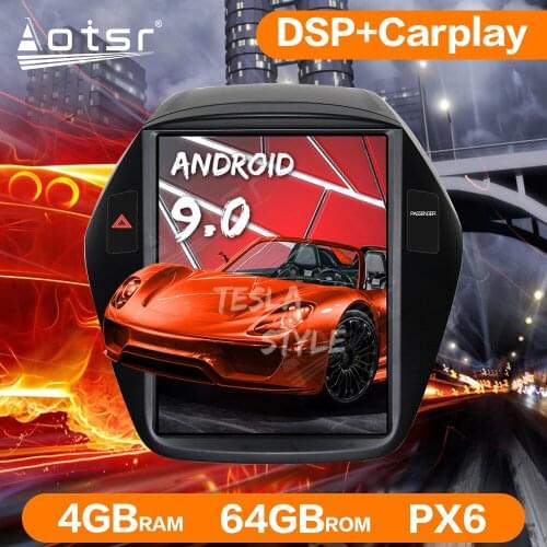 Android 9.0 4GB 64GB Car GPS Navigation For Hyundai IX35 Tucson 2009-2016 Radio Auto Stereo Head Unit Multimedia Player Carplay