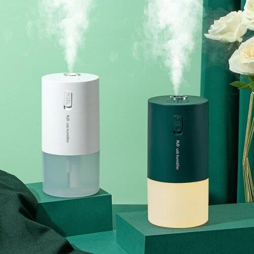 Wireless Aroma Aromatherapy Diffuser Mini Usb Air Humidifier Aroma Diffuser 300ML Rechargeable With Led Night Light