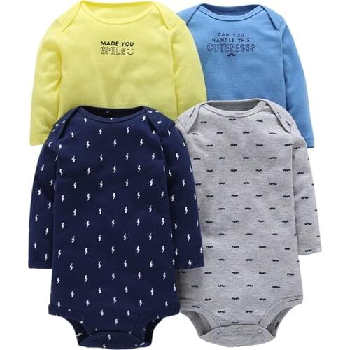 Baby Boy Girl long Sleeve bodysuit unisex Newborn body clothes Spring Autumn costume infant Bodysuits set new born Clothing