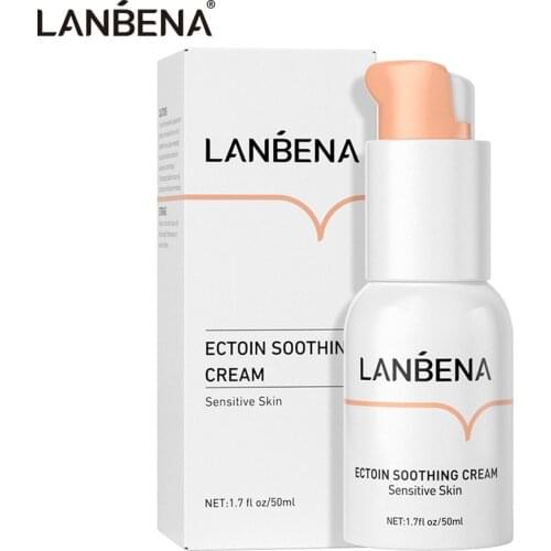 LANBENA Ectoin Soothing Cream Moisturizing Regenerating Sensitive Repair Skin Coarse Barriers Anti Allergic Reduce redness 50ML