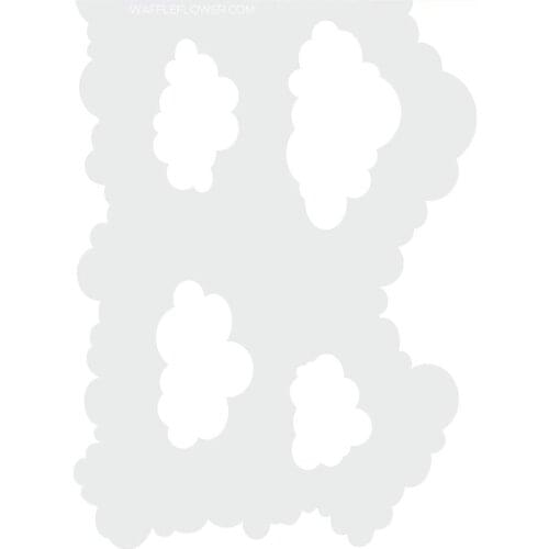 Little Slimline Cloud Die Metal Cutting Diary Dies And Stamps Stencils For Scrapbooking Stamps Embossing Mold DIY Paper Cards