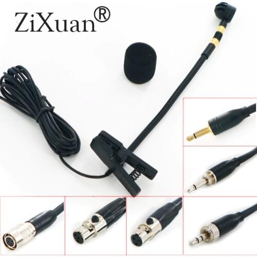 Microphone for Saxophone, violin, erhu, flute, gourd and other musical instruments 4 kinds of plugs for choose, without power