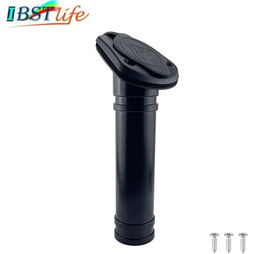 Nylon Flush Mount Kayak Boat Fishing Rod Holder Bracket Rack With Cap Gasket Cover Canoe Marine Tackles Device Accessories