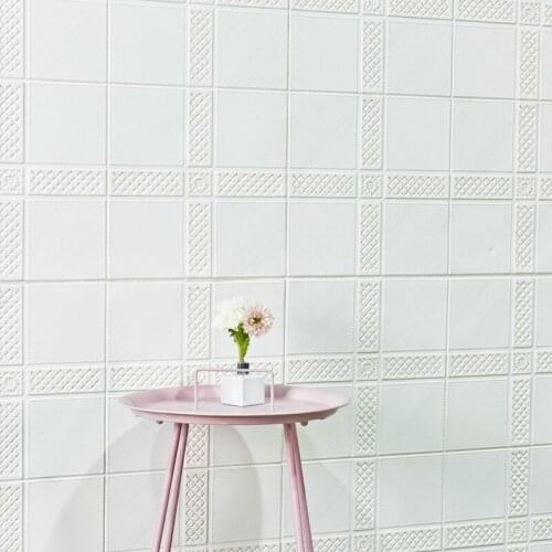 Self Adhesive Waterproof TV Background Brick Wallpapers 3D Wall Sticker Living Room Wallpaper Mural Bedroom Decorative 70*70