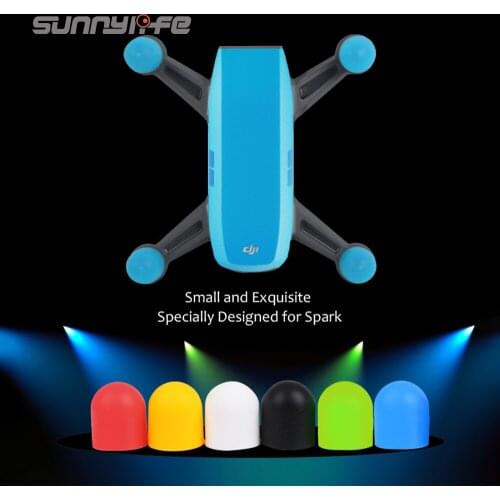 Sunnylife Silicone Motor Cover For DJI SPARK Dust-Proof Damp-Proof Bump-Proof Protective Fit Closely Drone Accessories