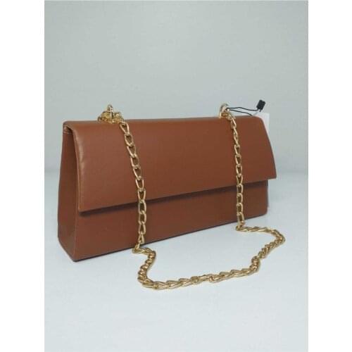 Women Tan Chain Shoulder Bags Quality Product Easy To Clean Daily Suitable for Use All Seasons Can Be Used Luxury Designer Handbag Mini Day and Evening