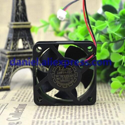 Y.L.FAN D50SH-12C 5020 12V 0.27A 5CM/cm chassis CPU cooling fan