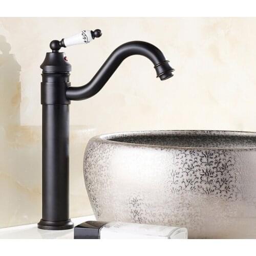 Vidric Fashion Hot and Cold Brass single lever ORB finish single Sink Faucet Bathroom Basin Faucet basin mixer basin tap mixer
